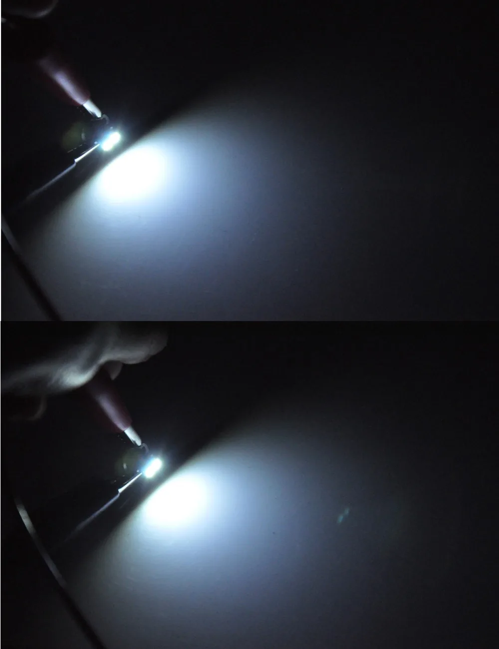 AutoEC T3 T4.2 T4.7 1210 3528 2smd led Приборная панель автомобиля инструмент лампочки лампа для