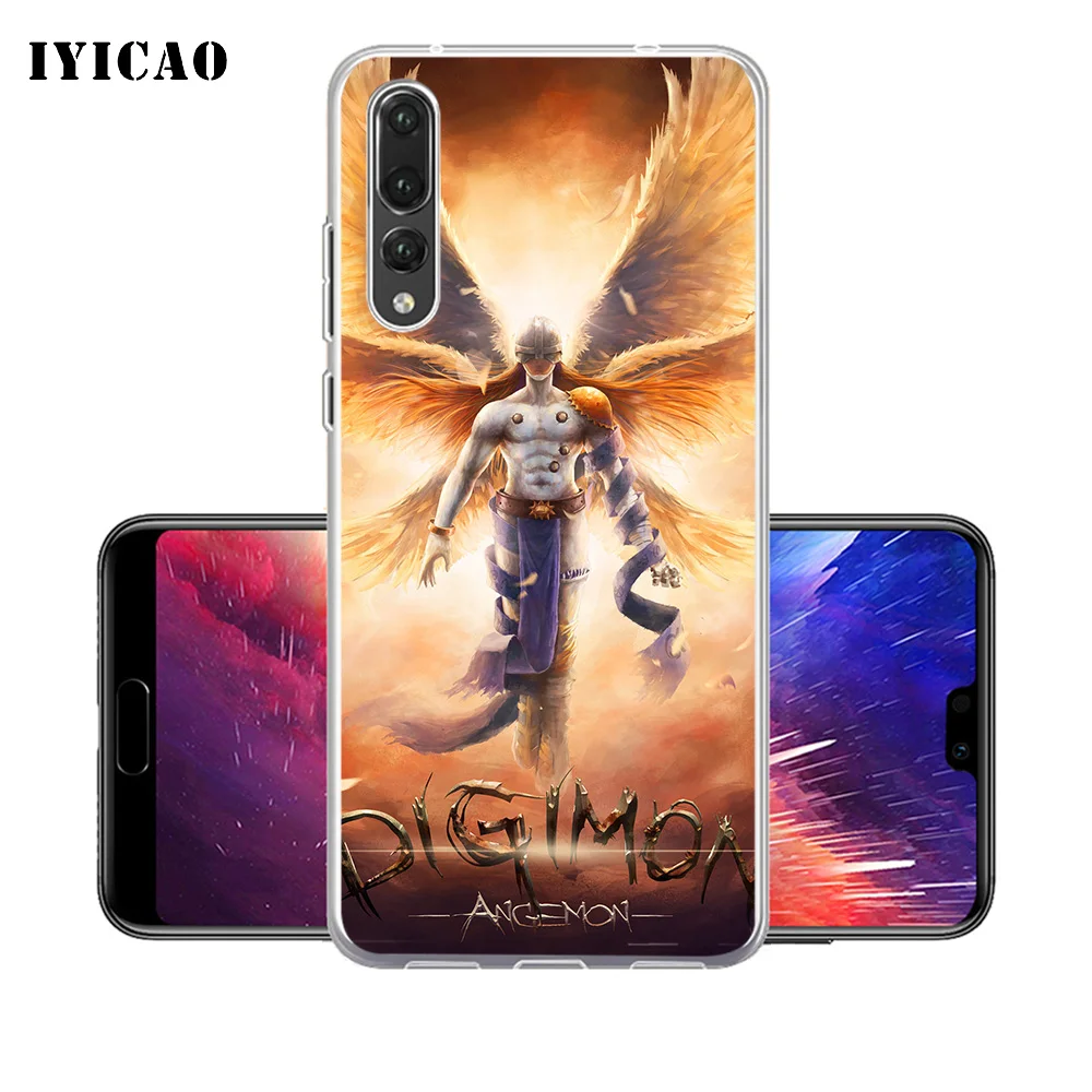 IYICAO Digimon Evolution Мягкий силиконовый чехол для телефона Huawei P30 P20 Pro P10 P9 P8 Lite P Smart TPU