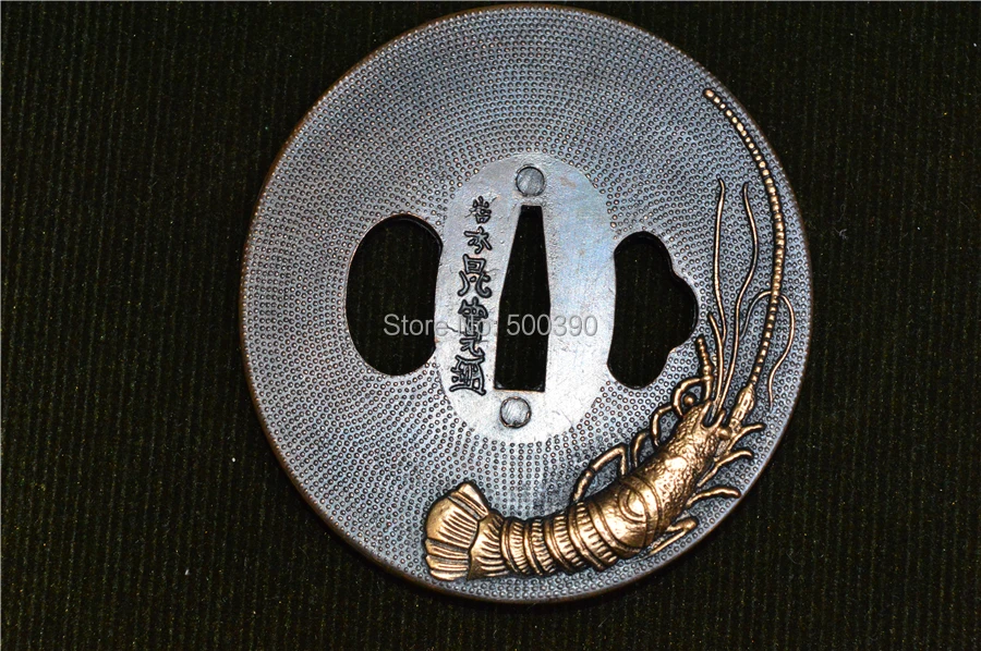 Фитинг латунный защитный Tsuba для японского катаны меч аксессуар набор с