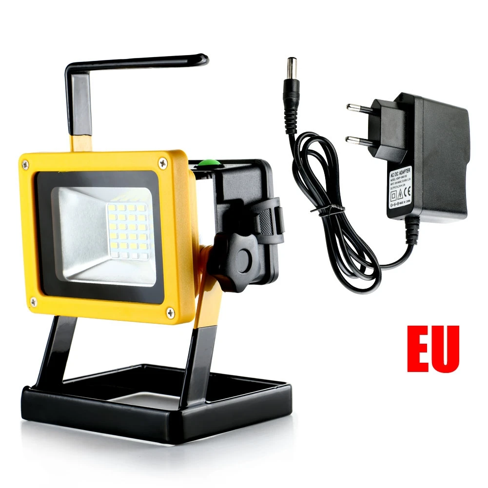 Прожектор светильник для кемпинга аварийный яркий + белый 30 Вт перезаряжаемый