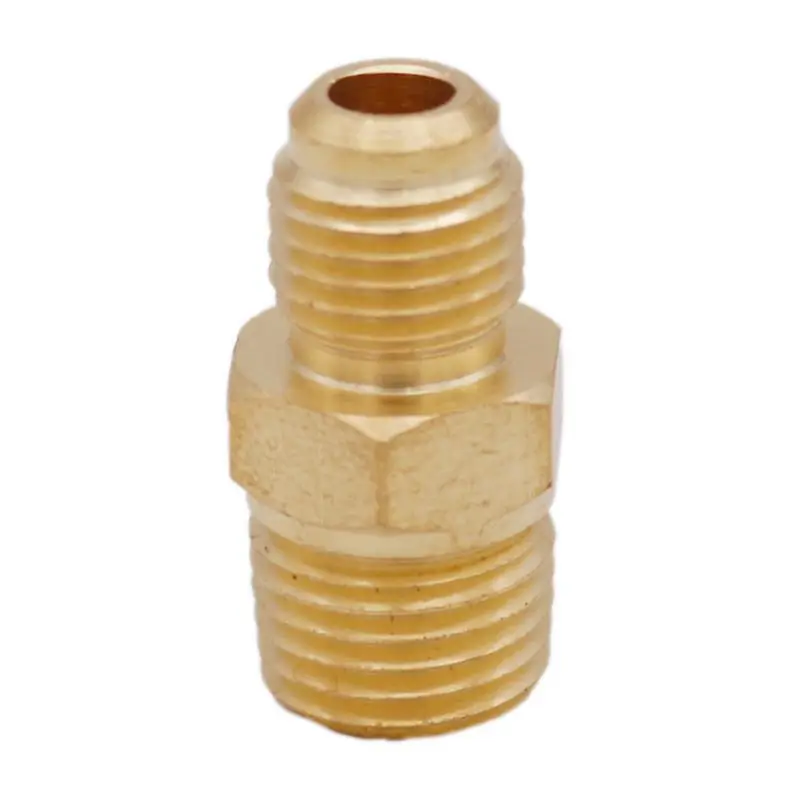 Латунный фитинг адаптер 1/4 &quotMFL x 1/4&quot Мужской NPT латунный замена регулятора