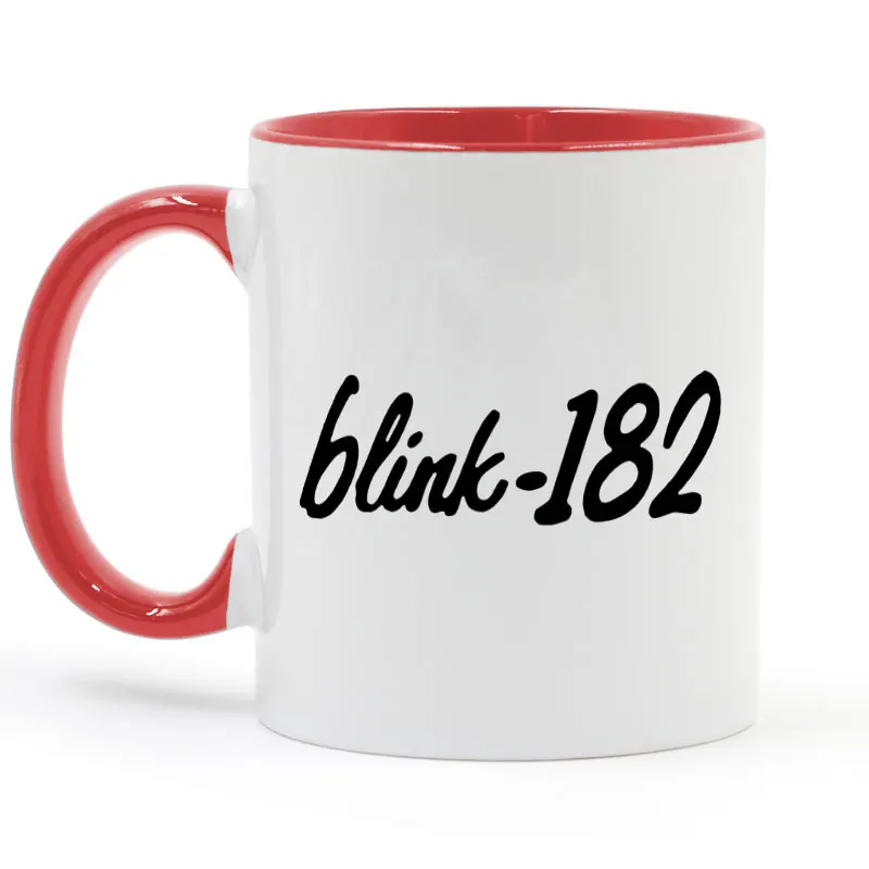Круглая кружка Blink 182 с принтом керамическая чашка для кофе молока креативные