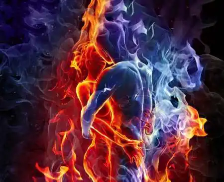 Бесплатная доставка (горящая любовь) Холст Картина маслом Картины на холсте