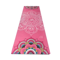 rose new natural rubber sports mat rubber non slip soft comfortable yoga mat printing yoga mat fitness mat with nice design