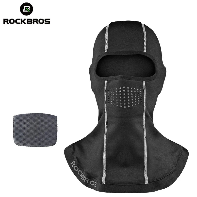 ROCKBROS Теплая Лыжная Шапка s нагрудник ветрозащитный шейный шарф теплая маска для