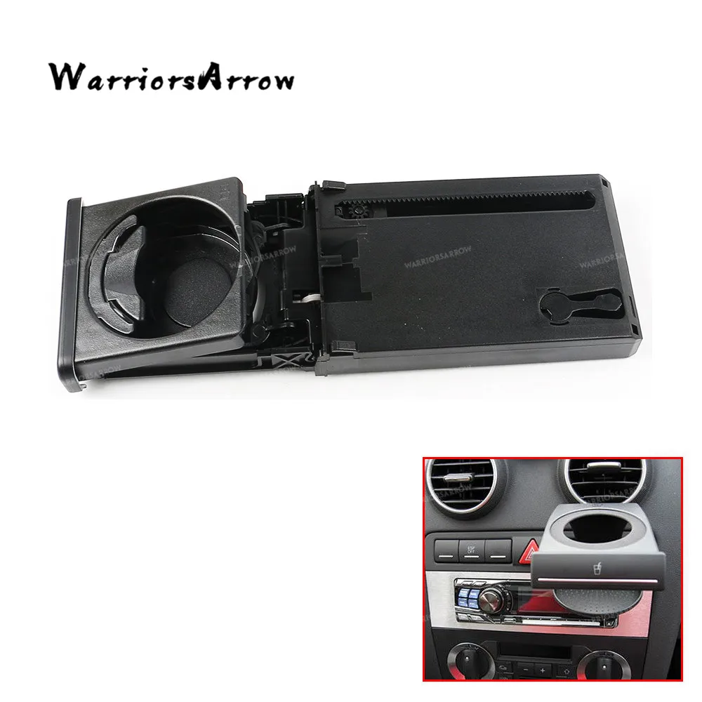 WarriorsArrow спереди тире бутылки воды Кубок держатель для Audi A4 B7 B6 2001-2008 S4 RS4 2006 2007 2008 8E1862534K