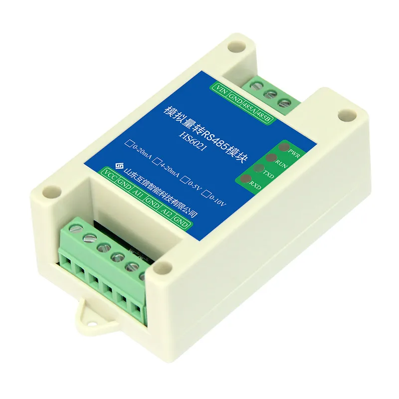 Аналоговый модуль сбора данных 4 20mA5V10V к RS485 передатчику Modbus широкое напряжение