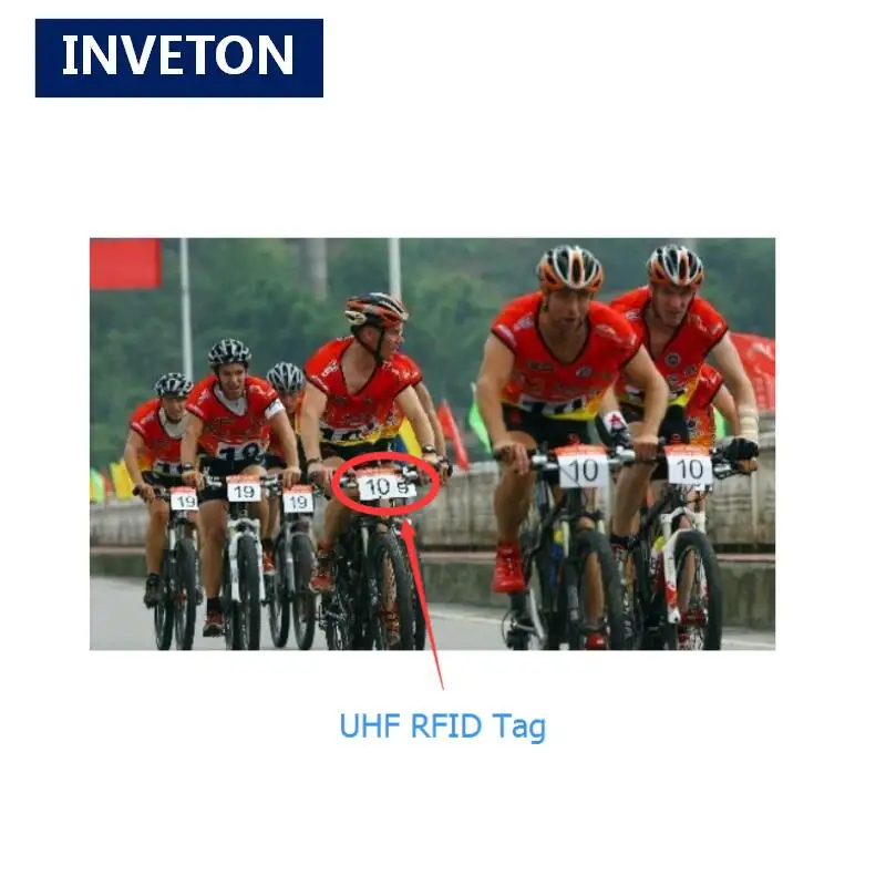 Таймер марафона race uhf R6 rfid метка на клейкой основе с поддержкой интерфейса