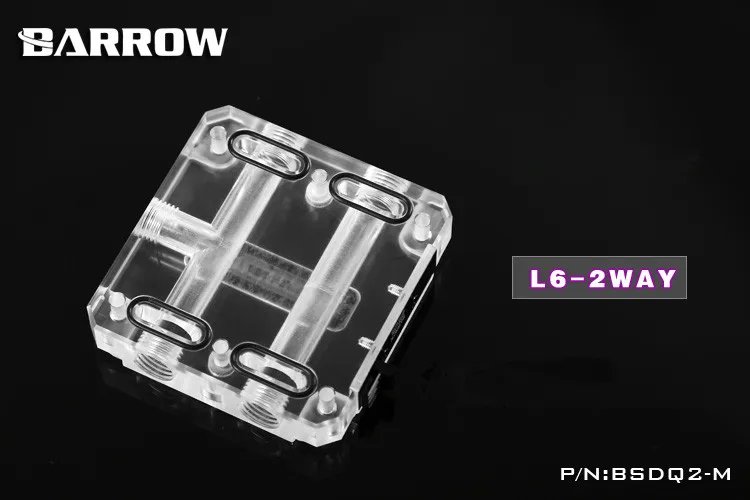 Курган BSDQ2/BSDQ3, SLI/CF мосты водоблок, для курган видеокарты Cross Fire, LRC1.0 12v 4pin освещение