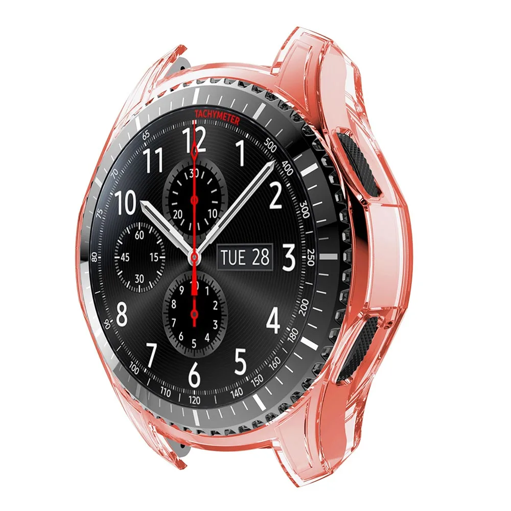Силиконовый защитный чехол из ТПУ для Samsung Gear S3 Frontier аксессуары смарт-часов чехлы