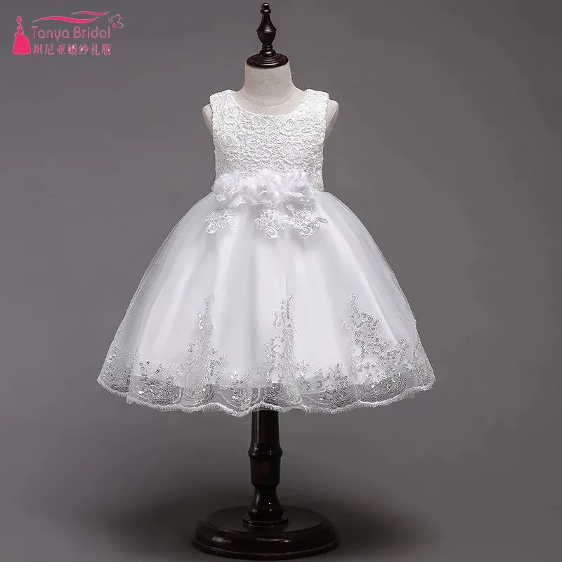 Милое Цветочное платье для девочек с цветами официальное детское бальное