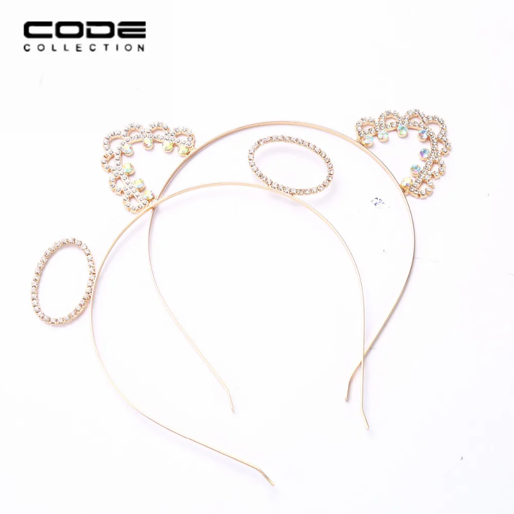 Новинка 2017 металлическое блестящее обруч для волос в стиле Харадзюку модные