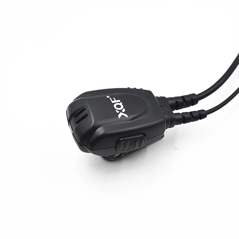 XQF 2 Pin охранника клип ухо наушник гарнитура микрофон PTT для Motorola Walkie Talkie GP300 GP3688 CP200 портативный радио DP1400