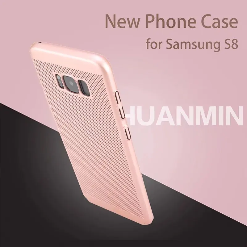 Heat dissipation Case For Samsung Galaxy A3 A5 J2 J3 J5 J7 PRIME Cooling Cases S6 S7 Edge S8 S9 Plus Thin 360 Back Cover |