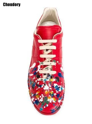 Мужские модные черные и белые кожаные туфли на низком каблуке с рисунком