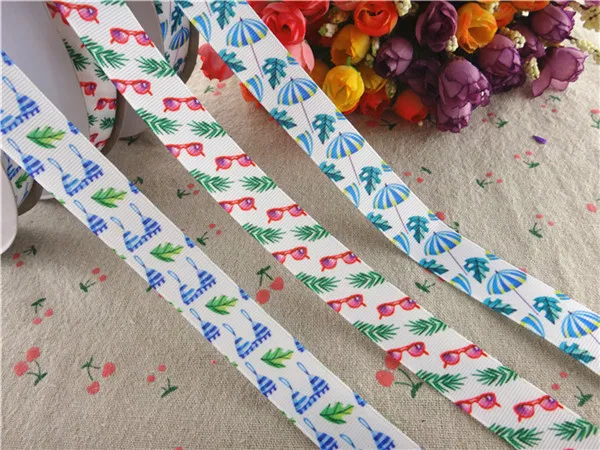 Фото 17092038 New arrival 7/8" (22mm) 10 yards/lot summer printed grosgrain ribbons cartoon ribbon DIY handmade materials Дом и сад 17092038 New arrival 7/8" (22mm) 10 yards/lot summer printed grosgrain ribbons cartoon ribbon DIY handmade materials Дом и сад