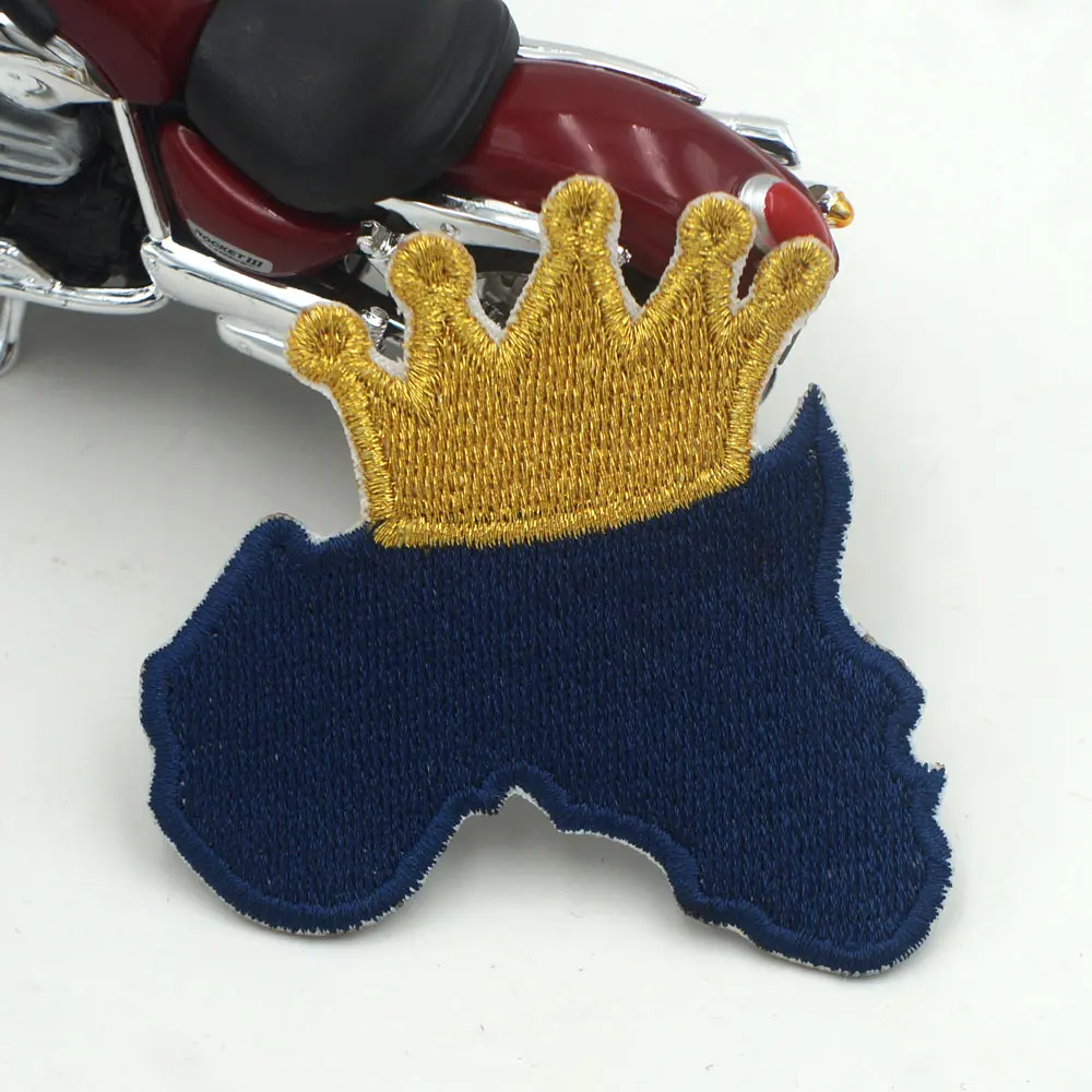 Женские байкерские нашивки Crown lady в стиле панк наклейки для одежды аксессуары
