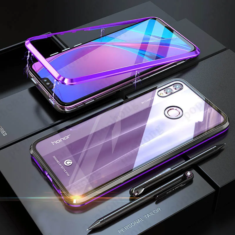 Закаленный стеклянный чехол для телефона металлический бампер для huawei mate 20 PRO mate 20 x P20 PRO P20 lite NOVA 4 3 3I 3E V20 Magic 2 honor 8x чехол