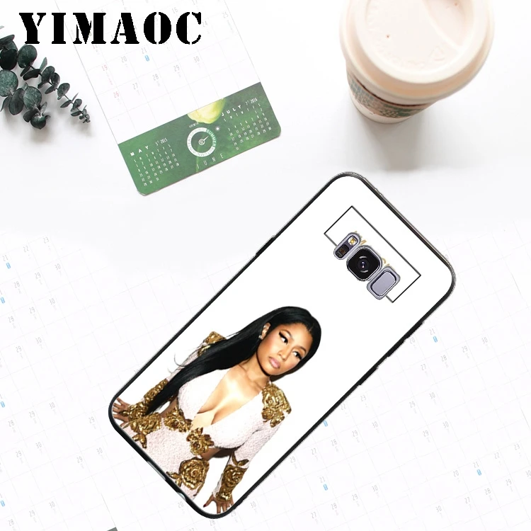 YIMAOC A44 Nicki Minaj Bad Girl Soft Silicone Case for Samsung Galaxy S9 S8 A6 Plus 2018 S7 S6 Edge A5 A3 2017 2016 Note 8 9 |