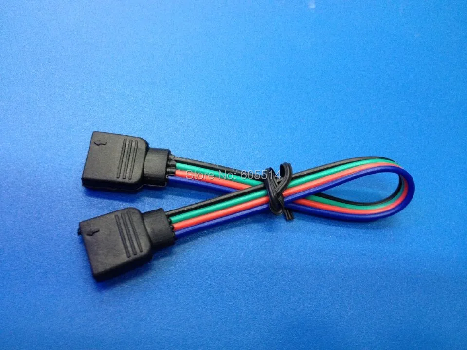 [Seven Neon] Бесплатная доставка 15 см длинная полоса для контроллера 4PIN 10 мм 5050 гибкая