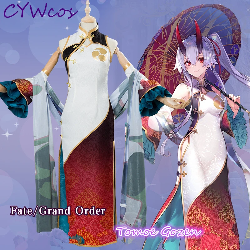 Игровая судьба/большой заказ FGO третий юбилей Tomoe Gozen Abigail willia Pendragon Косплей Костюм