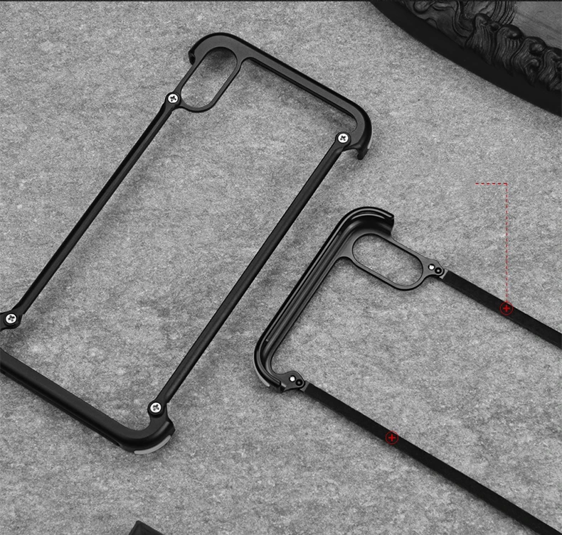 Oatsbasf Алюминиевый металлический бампер чехол для Xiaomi Mi Mix 2 Роскошная подушка безопасности Защита от падения жесткий чехол сумка для Xiaomi Mi Mix 2