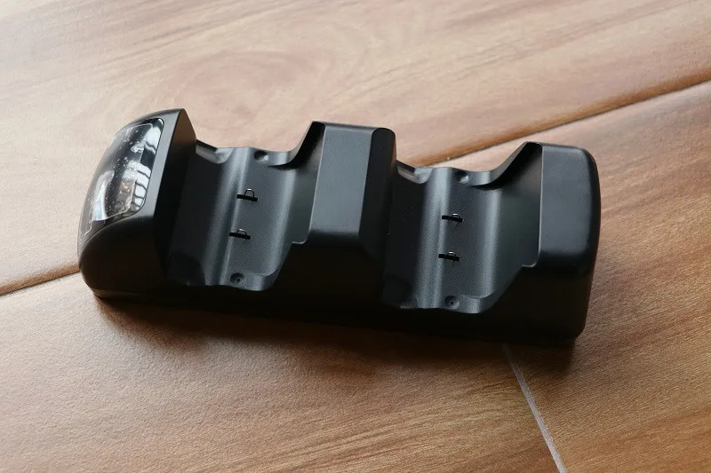 Светодиодный двойной зарядная док станция + USB Зарядное устройство кабель 2 шт. 400