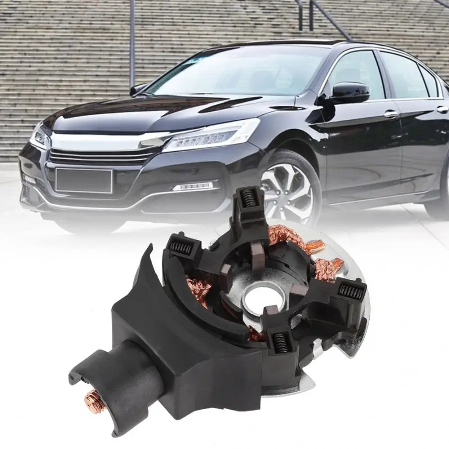 Автомобильный стартер карбоновые щетки держатель Подходит для Honda Fit/ACCORD/CIVIC/CITY/CRIDER стартер карбоновый держатель щетки аксессуары
