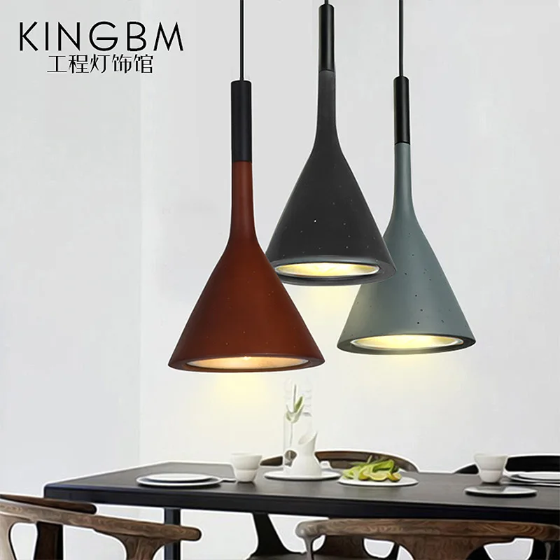 YOOK 2018 Nordic Modern Minimalist Creative Chandeliers for Restaurant Led Chandelier 3 Lights Bedroom Cement Chandelier. | Освещение