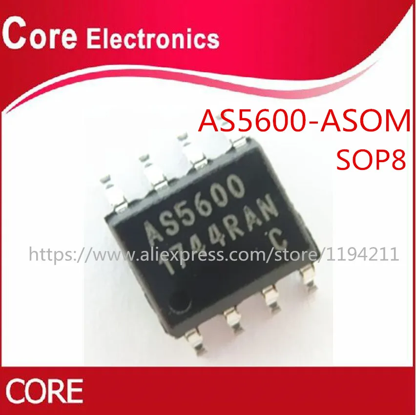 10 шт./лот AS5600 ASOM SOP8 Новый|Интегральные схемы| |