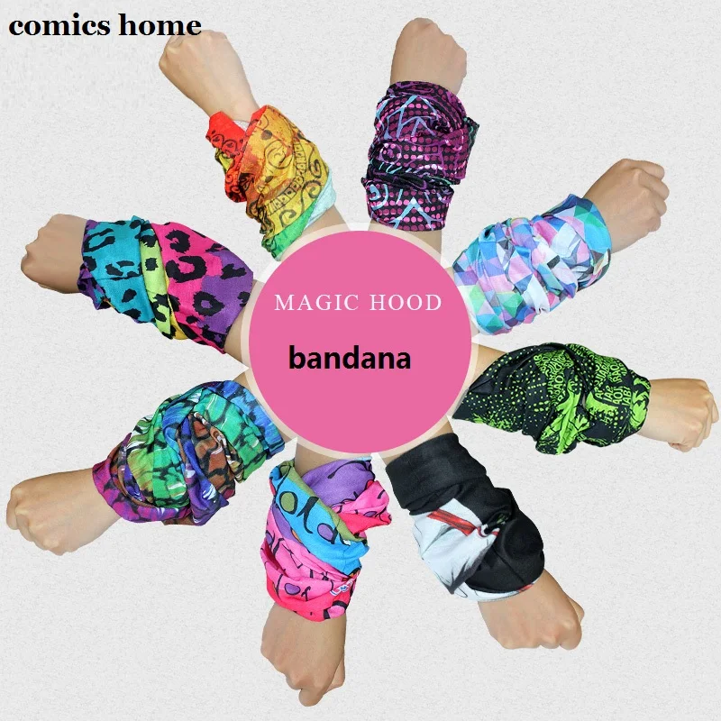 2016 уличная многофункциональная бесшовная бандана трубчатая 26*50 см банданы аниме