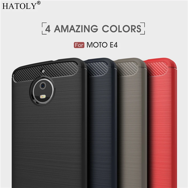 Чехол для Motorola Moto E4 мягкий силиконовый чехол телефона HATOLY|case for motorola|case formotorola moto |