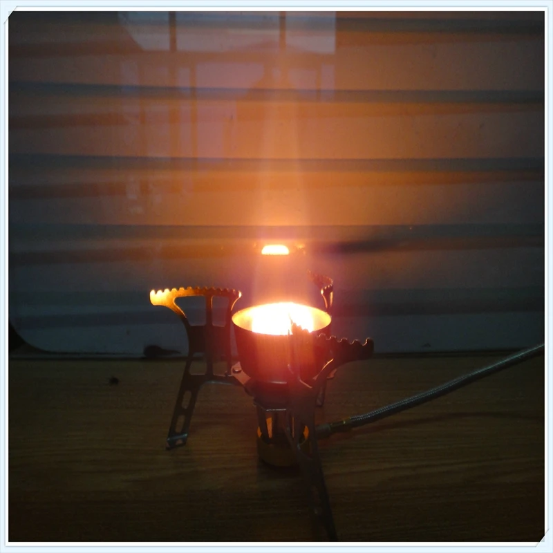 

YINGTOUMAN Electronic Fire-proof Anti-air Blast Furnace Head Cooking Stove Camping Burner Outdoor Stove Cooking Stove