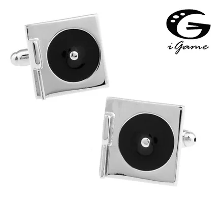 IGame cd-проигрыватель с запонками черный цвет дизайн DJ бесплатная доставка |
