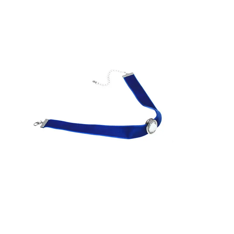 Elessical капли воды акриловые кристалл драгоценного камня колье ошейник Gothic