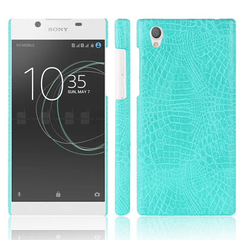

For Sony Xperia L1 G3312 G3311 G3313 Case Crocodile Pattern Hard PC+PU Leather Back Cover Case for Sony Xperia L 1 L1 Dual G3312