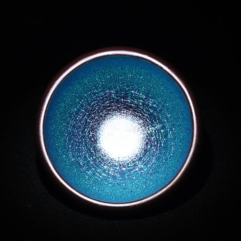 Jianzhan Colorful Cup Tea Ceramic Porcelana Tenmoku Tea Bowl for Matcha Tea All Tea