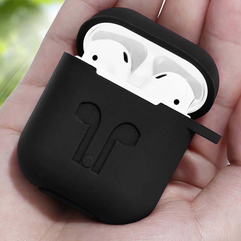 Мягкий чехол для Apple airpods силиконовый протектор с Защита от пыли анти потерянный