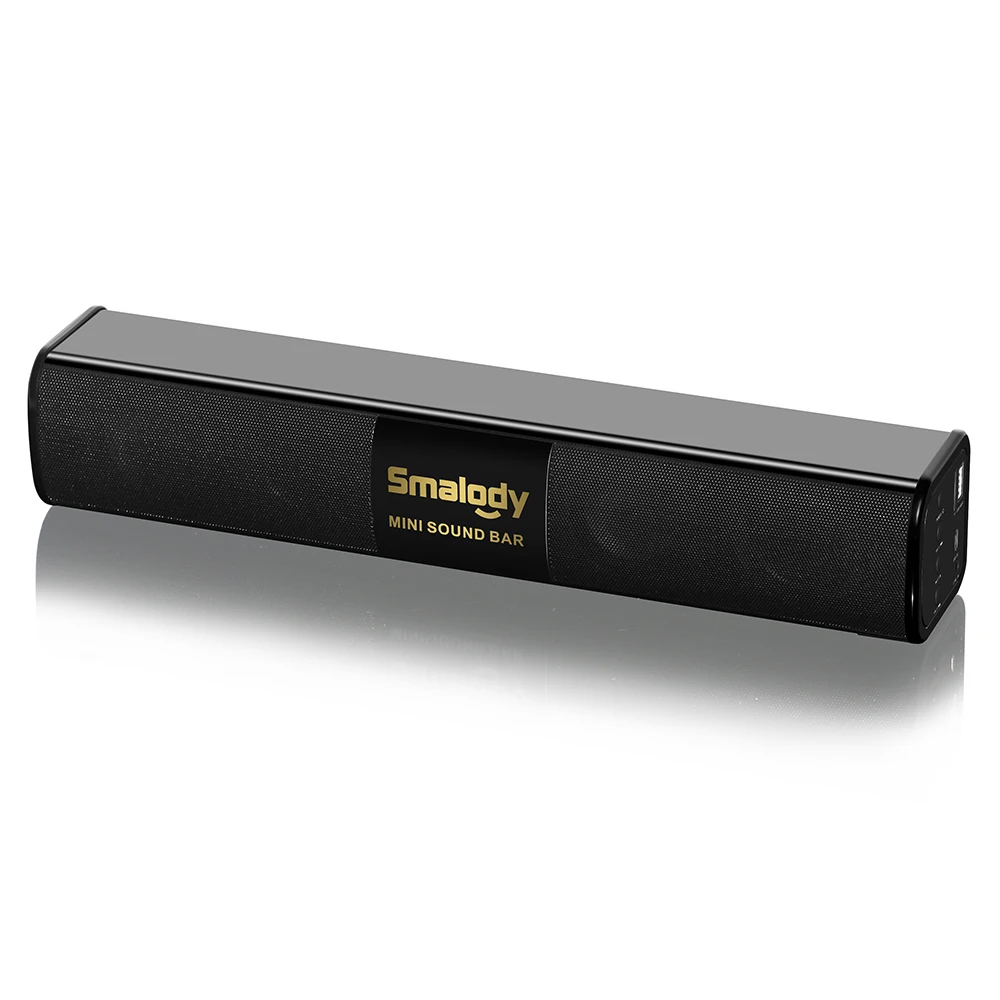 Bluetooth Колонка Smalody портативная беспроводная со светодиодной подсветкой 10