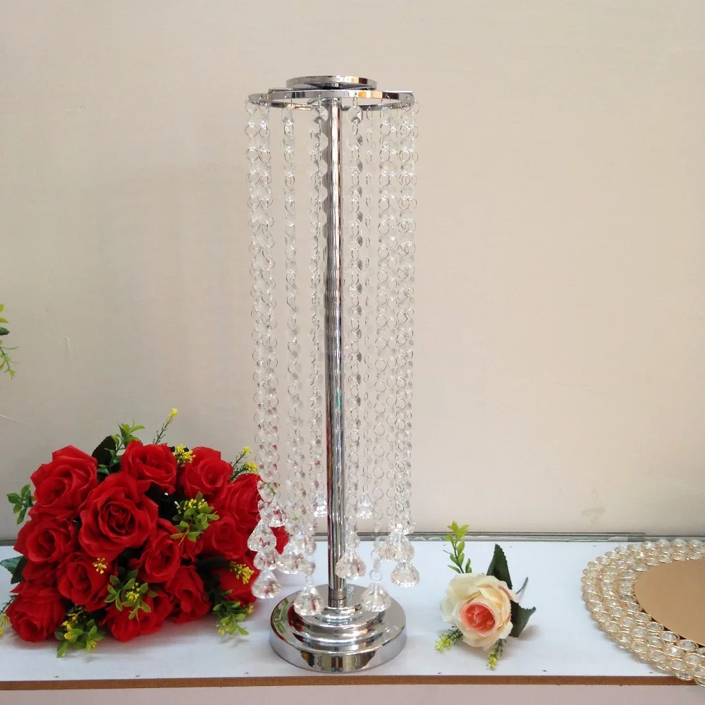 

Wedding Silver Table Centerpiece, Flower Stand,55cm(H) Banquet Flower Rack,Wedding Decoration,Table Centerpiece 10pcs/lot