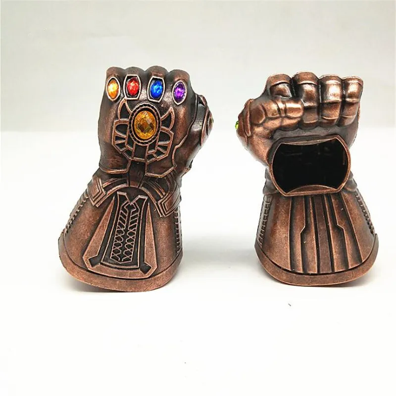 Marvel Movie The Avengers 3 Thanos Infinity Gauntlet Beer Bottle Opener Personalized Creative Metal Keychain Pendant Gift | Тематическая