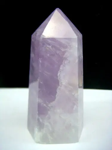 Фэншуй один Фиолетовый аметист натуральный кристаллический точка|point|crystal points for