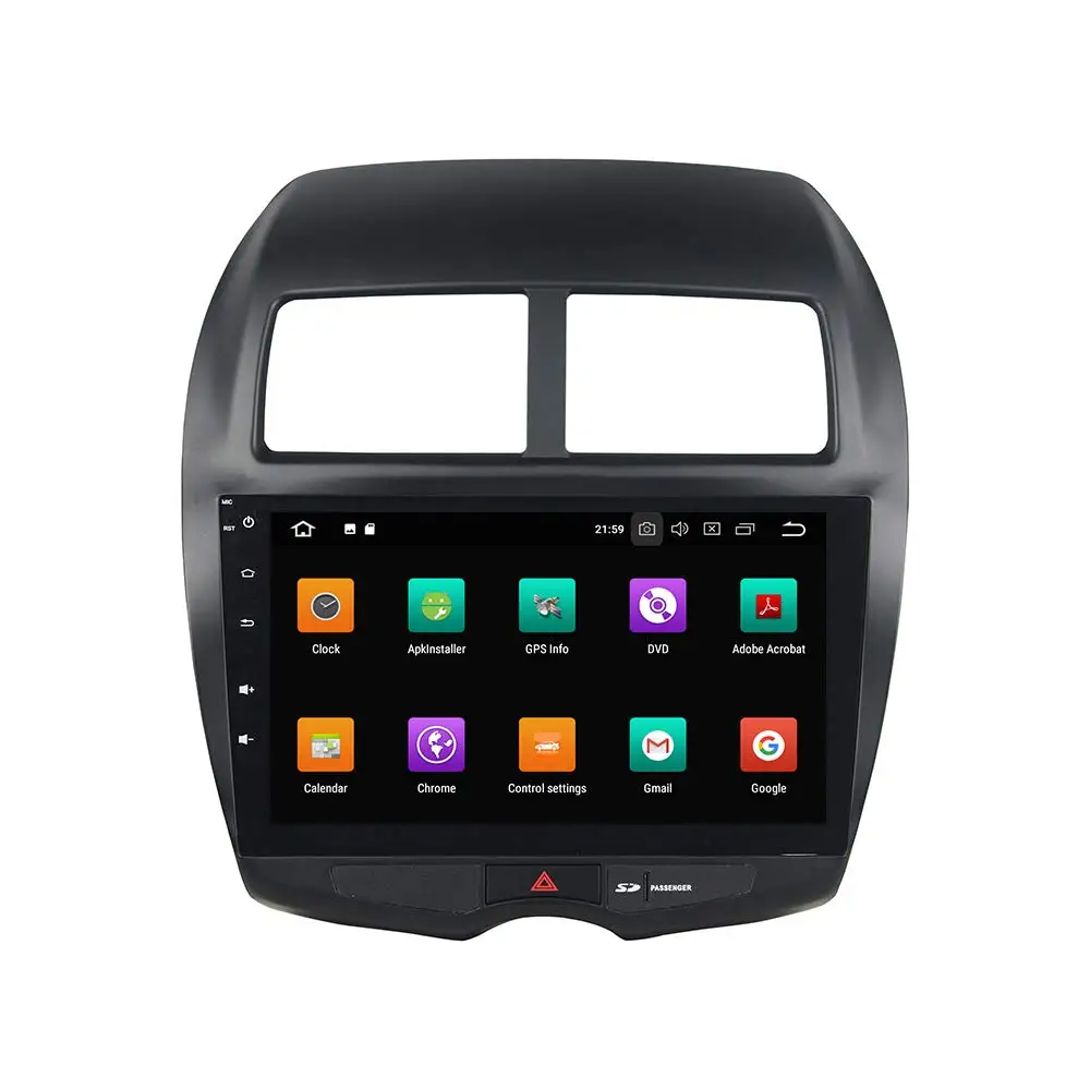 10 дюймовый Android 8 0 Автомобильный GPS навигационный мультимедийный плеер для Mitsubishi