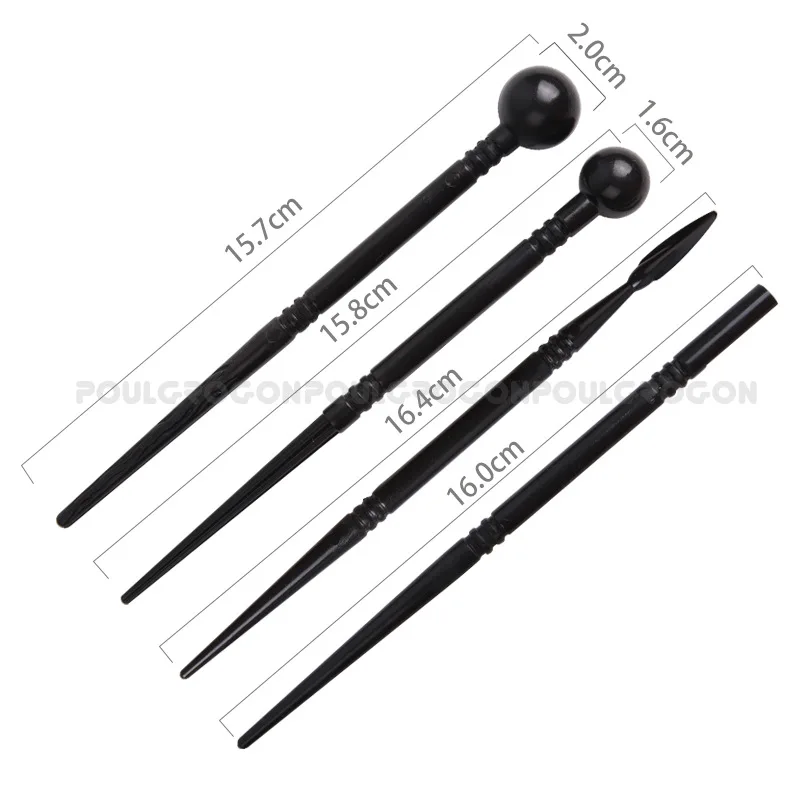 23pcs/set Clay Engraving Tool Set Stylus Embellishment Sculpture Styling Embossed with Bag | Дом и сад