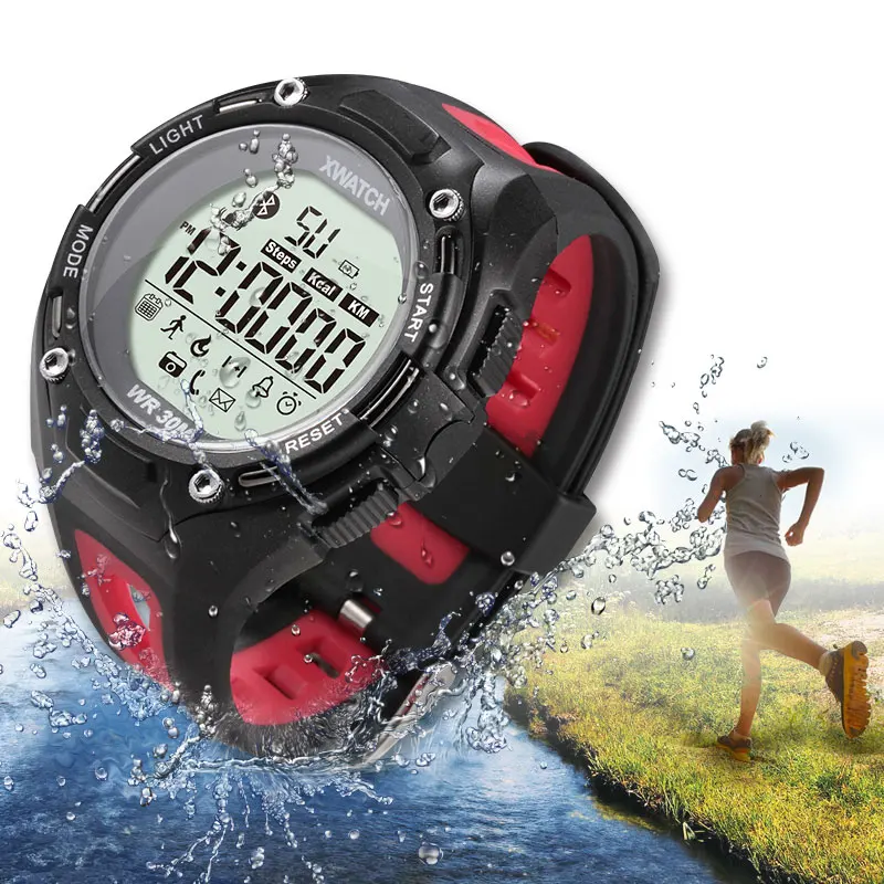 1xwatch носимых устройств smart watch bluetooth смарт здоровье спорт шагомер фитнес трекер