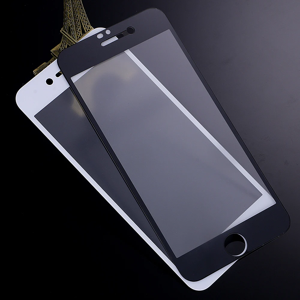 Matte full coverage for iPhone 7 8 screen protector tempered glass case friendly bubble free accessaries | Мобильные телефоны и
