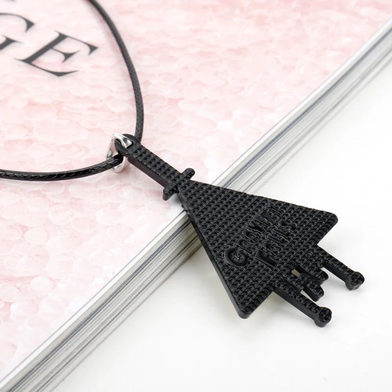 Ожерелье с подвеской dongsheng Bill Cipher Boss чокер косплей ожерелье для мужчин и женщин