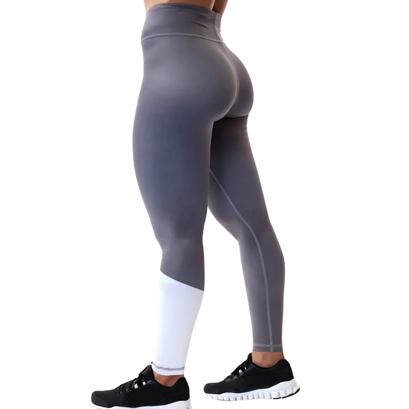 LITTHING Модные женские повседневные цветные трикотажные леггинсы с высокой талией