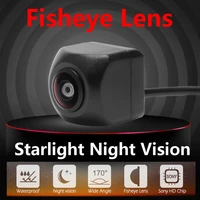 720p 170 degree sonymccd fisheye no ahd lens starlight night vision car reverse backup rear view camera parking camera