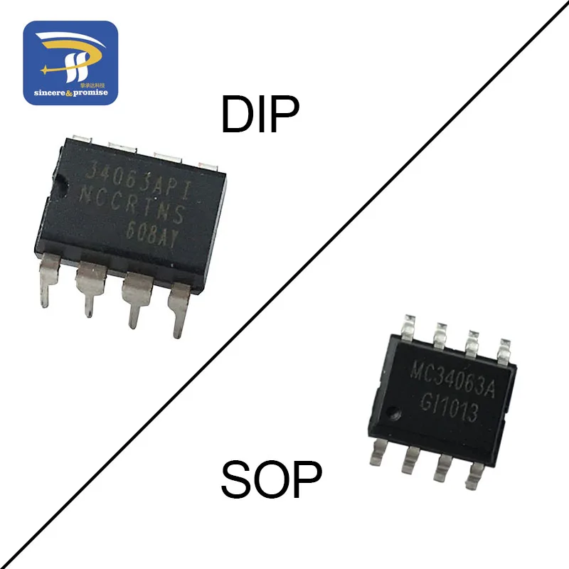 10 шт. DIP MC34063API SOP MC34063A 8 MC34063 34063 SOP8 повышающий или понижающий преобразователь